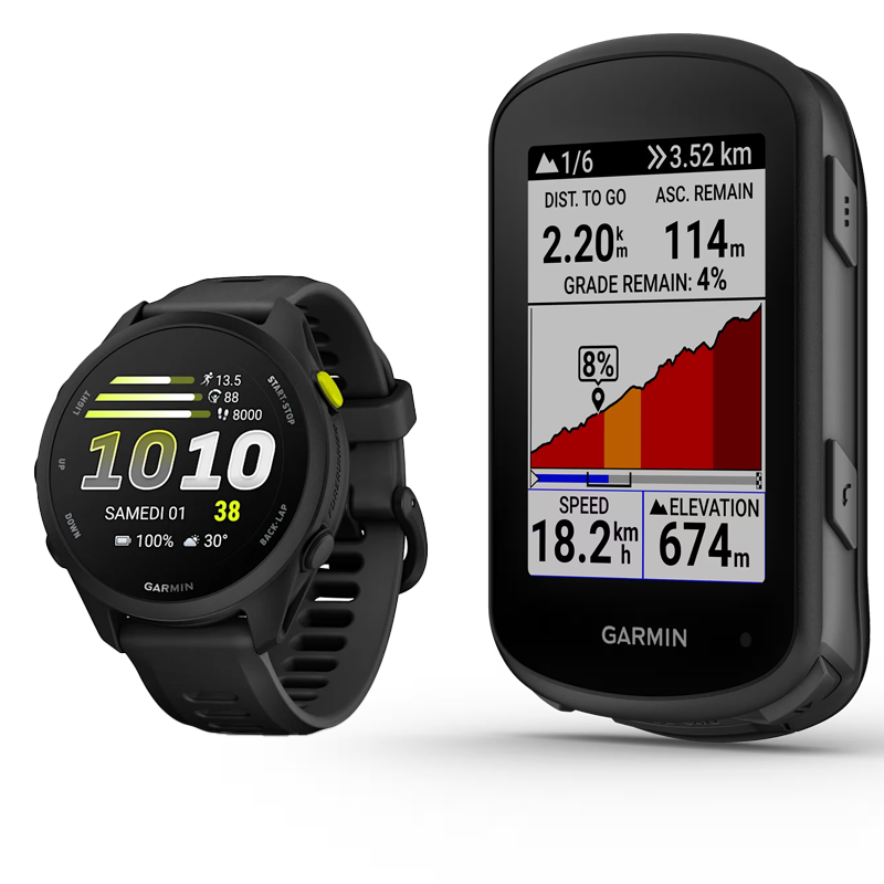 Montre Garmin et GPS vélo Garmin