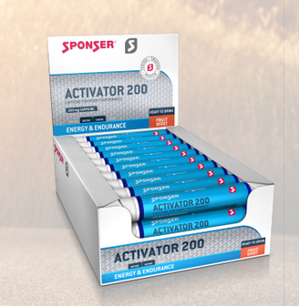 Sponser Ampoule Activator 200 25ml caféine (fruit boost)