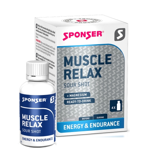 Sponser Muscle Relax + magnesium 4x30ml