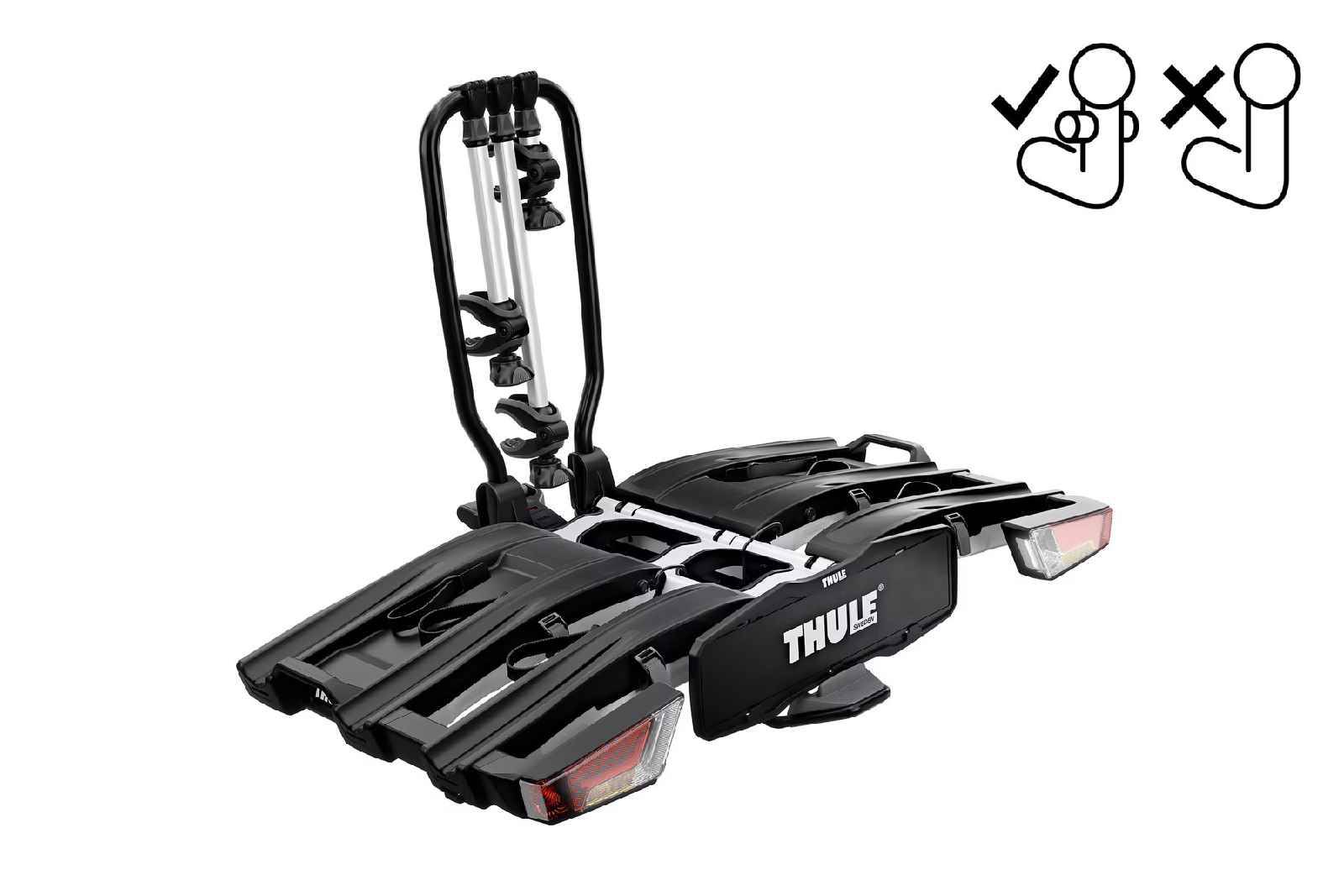 Thule Porte-vélos EasyFold XT FIX4BIKE 3 places