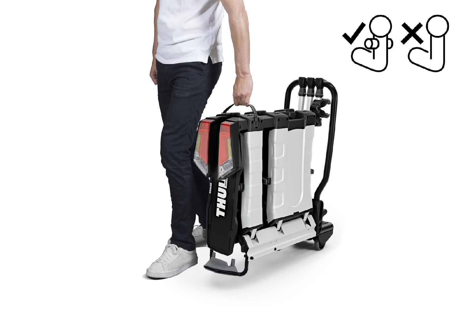 Thule Porte-vélos EasyFold XT FIX4BIKE 3 places
