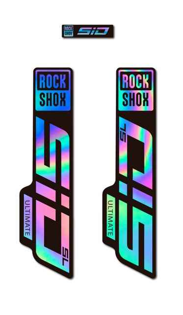 Rock Shox Decal Kit Sid Ultimate 27/29 Rainbow