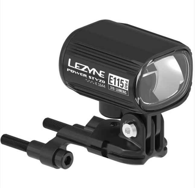 Lezyne Eclairage avant E-Bike Power STVZO Pro E115