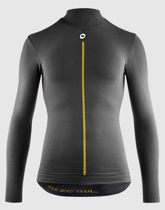 Assos Spring Fall LS Skin Layer P1 Anthracite Grey