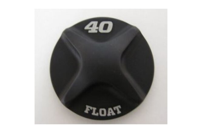 Fox Capot de fourche noir