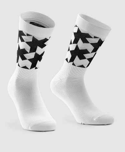 Assos Chaussettes Monogram Evo – Holy White