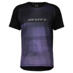 SCOTT Maillot crt homme Trail Tuned – black/swish purple