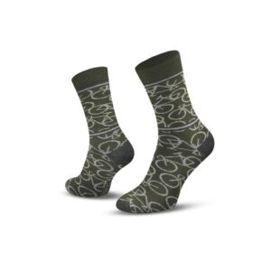 Le Patron Chaussettes Bicycle – army green