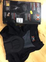 X-Bionic Slip de sport dame Energizer Boxer Shorts avec peau – noir