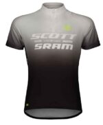 SCOTT Maillot enfant crt SCOTT-SRAM Pro – black/white