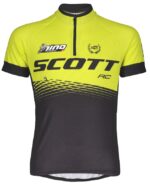 SCOTT Maillot court Jr RC Pro – black/sulphur yellow