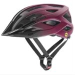 Uvex Casque i-vo 2 MIPS – cranberry black matt