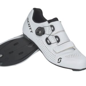 SCOTT Chaussures route TEAM Boa – white/black