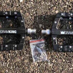 GramKing Pédales Joliat cycles – rouge