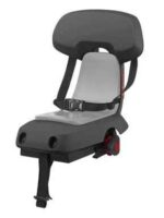 GUPPY Siège enfant fixation sur porte-bagage – dark grey/light grey
