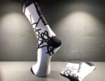 GSG Chaussettes Joliat cycles – blanc/noir