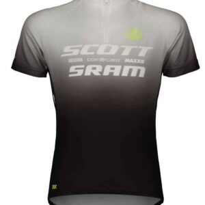 SCOTT Maillot enfant crt SCOTT-SRAM Pro – black/white