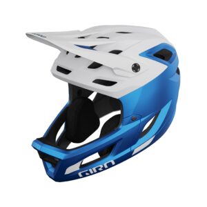 Giro Casque intégral Coalition Spherical MIPS – matte white/ano blue