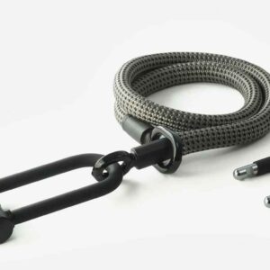 TEX-Lock Cadenas EYELET U/X-lock M 120cm – grey
