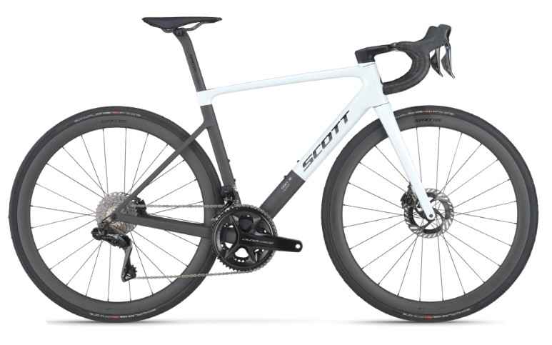 SCOTT Addict RC Pro – cumulus white carbone