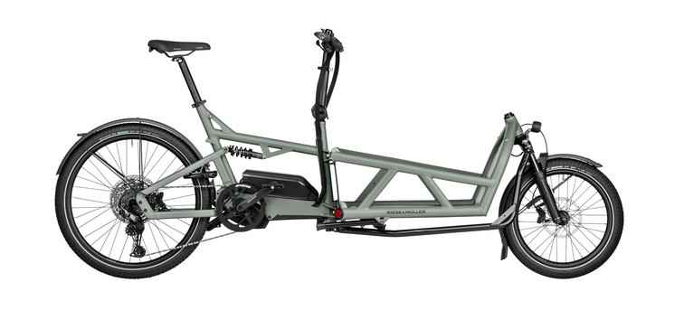 Riese & Müller Load4 60 Touring 725wh (2 sièges enfants/prot pluie/ABS)