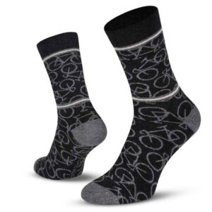 Le Patron Chaussettes Bicycle – dark grey