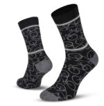 Le Patron Chaussettes Bicycle – dark grey