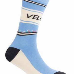 Le Patron Chaussettes Velovelo – sky blue