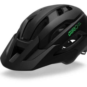 Giro Casque Fixture II Youth MIPS – matte black/vivid green