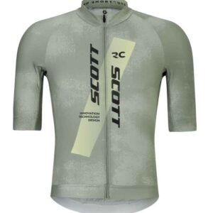 SCOTT Maillot crt homme RC Pro – gris spray/jaune acide