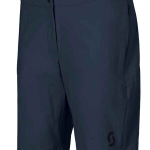SCOTT Short dame Vertic LT (avec peau) – bleu foncé