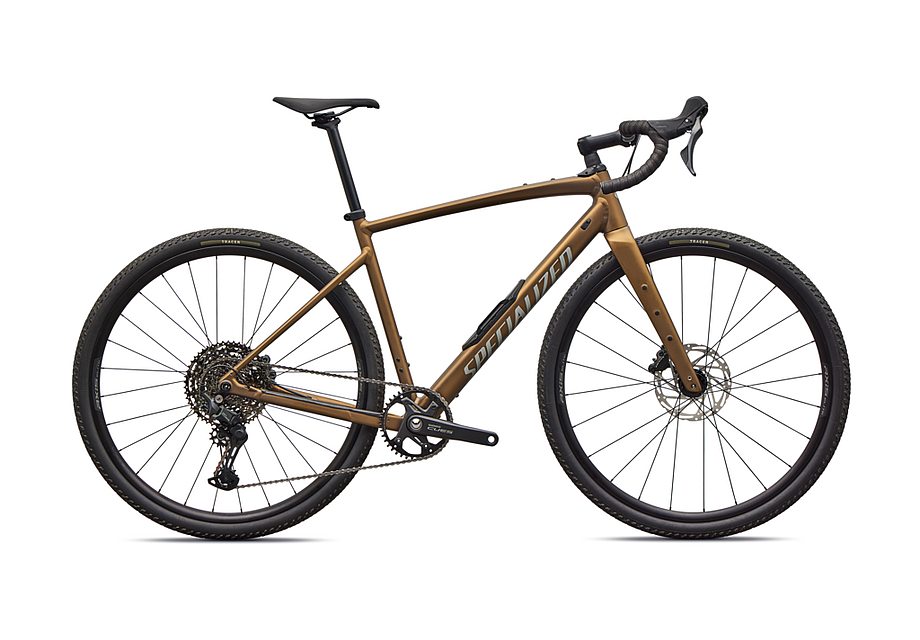 Specialized DIVERGE E5 SPORT – Satin Burnt Gold Metallic / Shadow Silver