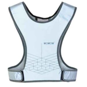 Wowow Gilet lumineux NOVA FR entièrement réfléchissant – gris