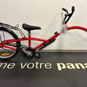 Hebie Trailer Bike 20 sans vitesse – rouge