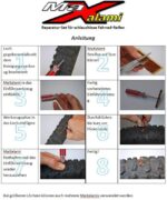 MaXalami Kit de réparation Tubeless