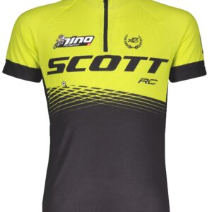 SCOTT Maillot court Jr RC Pro – black/sulphur yellow