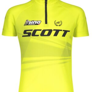 SCOTT Maillot enfant crt RC Pro s/sl – black/sulphur yellow