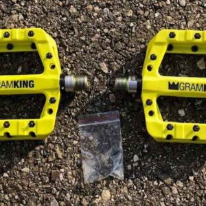 GramKing Pédales Joliat cycles – jaune