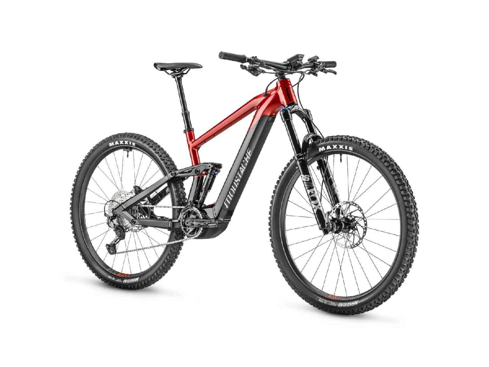 Moustache Trail 7 (750Wh/Fox 36/Kiox/Xt12v) – rouge/noir