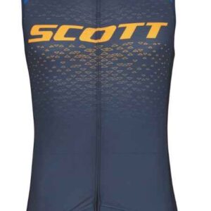 SCOTT Maillot sans manches homme RC Pro – midnight blue/copper orange