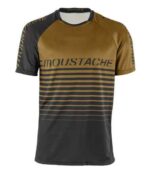 Moustache Maillot crt homme TEAM – noir/gris