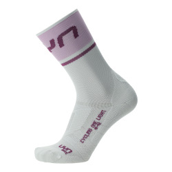 UYN Chaussettes dame One Light – White / Lilac