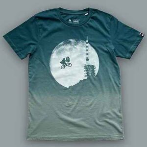 Chasseralo T-shirt Extra Terrestial Tower enfant – hydro aloe