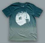 Chasseralo T-shirt Extra Terrestial Tower enfant – hydro aloe