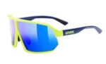 Uvex Lunettes sportstyle 237 – blue/yellow matt