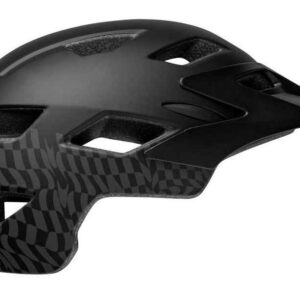 BELL Casque Sidetrack Child – matte black wavy checks