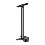 Lezyne Pompe à pied CNC HP 3.5 ABS1 Pro – silver gloss