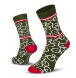 Le Patron Chaussettes Bicycle – army green