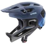 Uvex Casque intégral react jr fullface – dusk blue matt