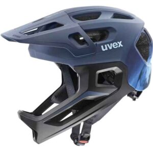 Uvex Casque intégral react jr fullface – dusk blue matt